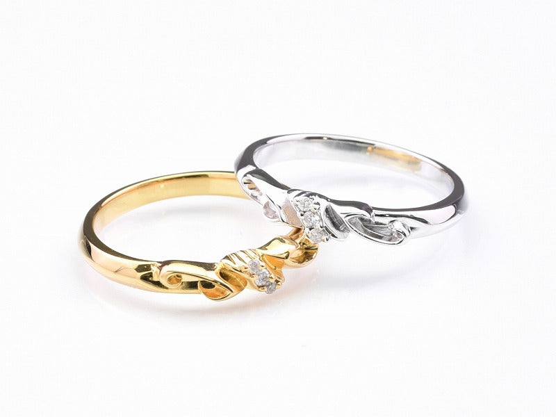 PLEDGE LILY RING:with dia(K18)
