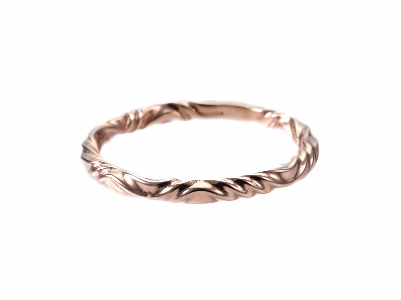 REVERSE TWIST RING 2mm(K10)