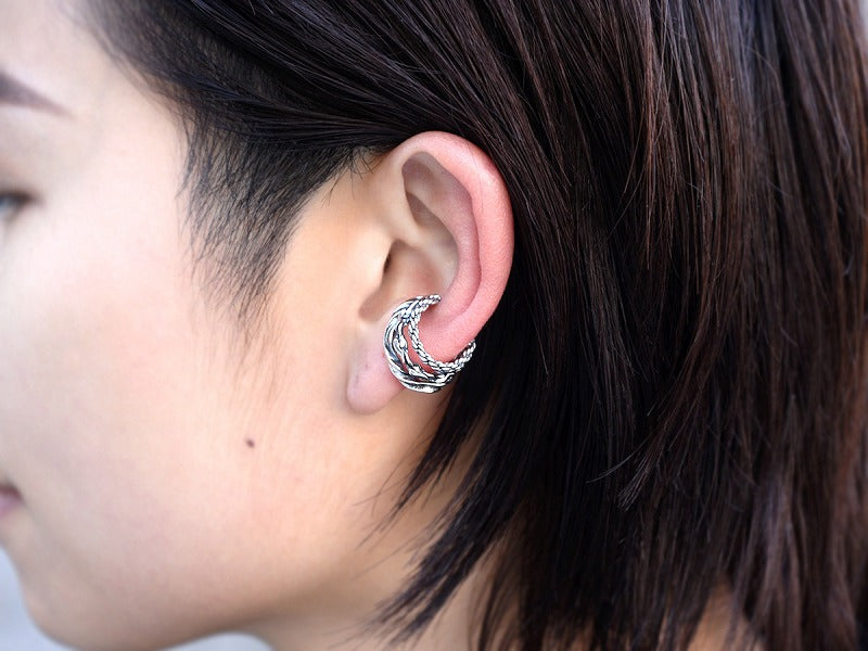 THREE CHAIN EAR CUFF TYPE-C