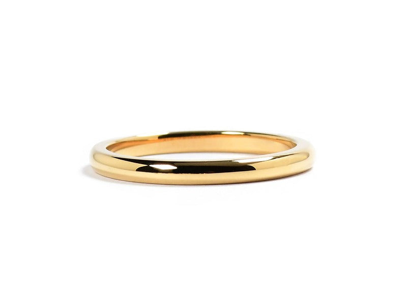 ARC LINE RING 2mm(K18)