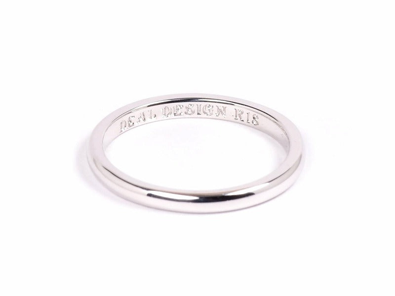 ARC LINE RING 2mm (Pt900)