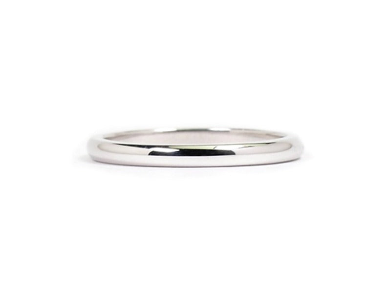 ARC LINE RING 2mm (Pt900)