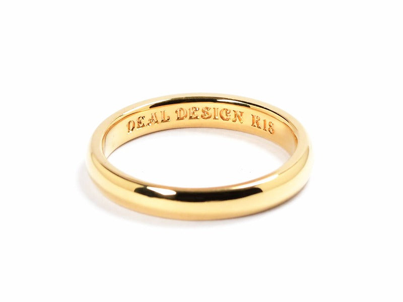 ARC LINE RING 3mm(K18)