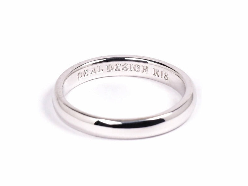 ARC LINE RING 3mm (Pt900)
