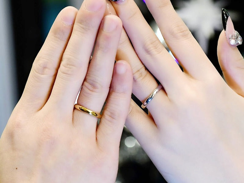 ARC LINE RING 3mm (Pt900)