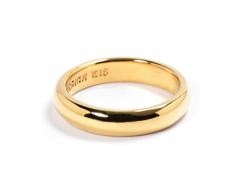 ARC LINE RING 4mm(K18)