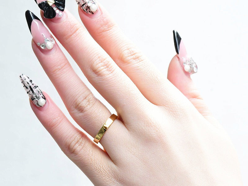 FIELD LINE RING 3mm(K18)