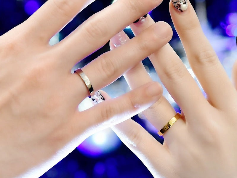 FIELD LINE RING 3mm(K18)