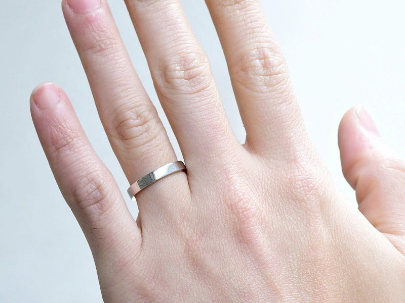 FIELD LINE RING 3mm (Pt900)