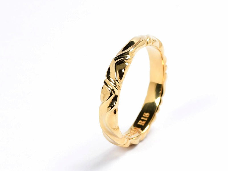 Wind Line Ring 3.5mm (18K)