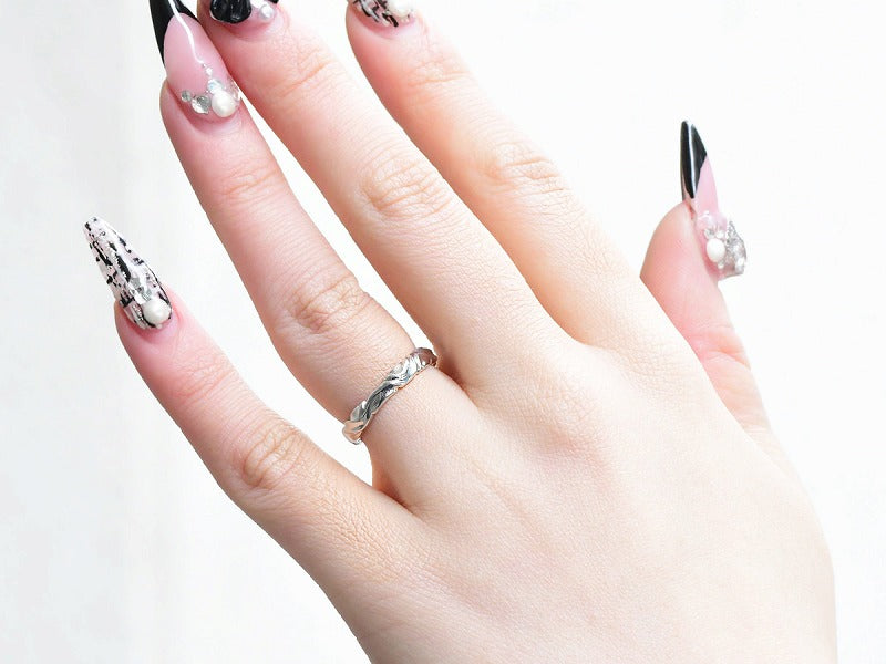 Wind Line Ring 3.5mm (Pt900)