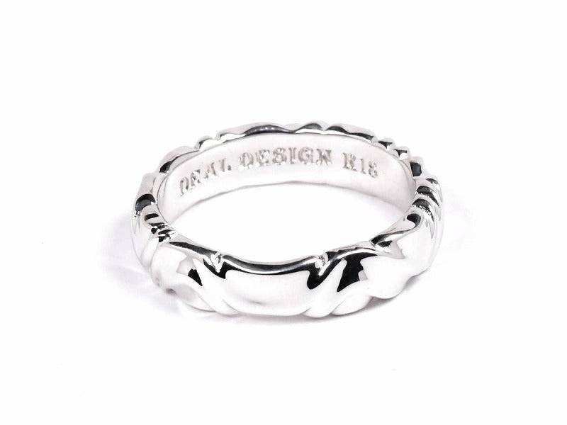 WIND LINE RING 4.5mm(Pt900)