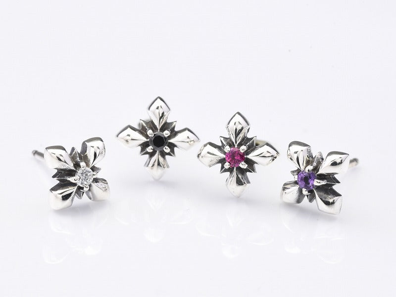 スパイククロスピアス