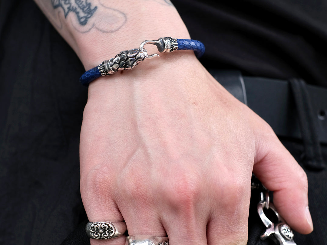 スネークバイトブレス:レザー