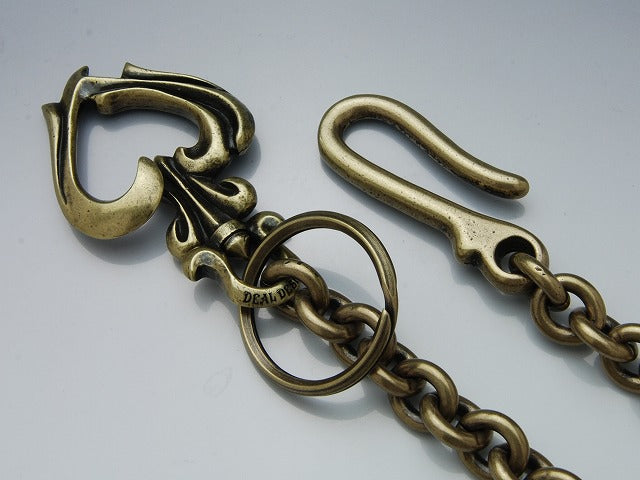 ブレイズエースウォレットチェーン:ブラス