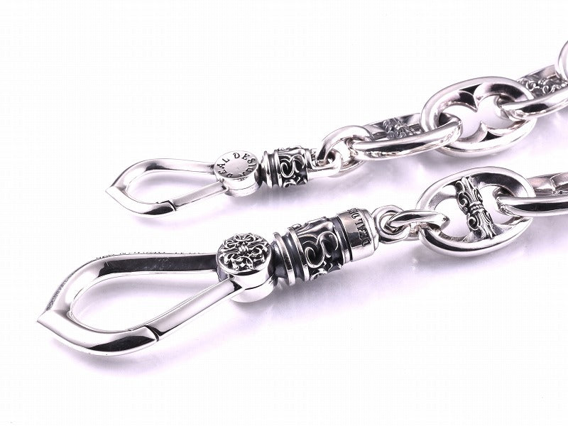 オーバルファングウォレットチェーン