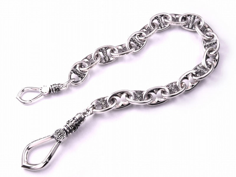 オーバルファングウォレットチェーン