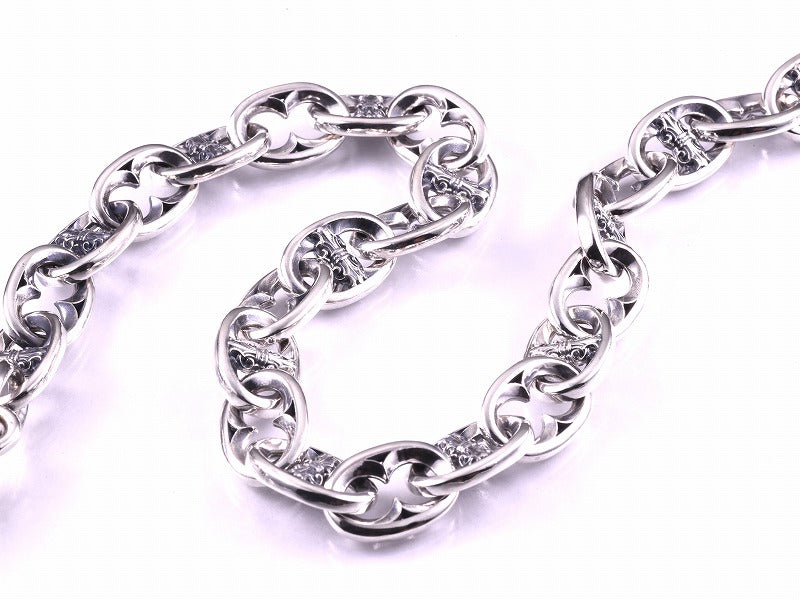 オーバルファングウォレットチェーン:ナロー