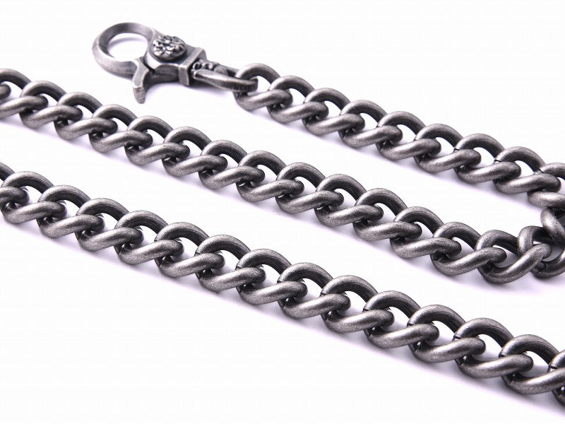 ダブルKGクリップウォレットチェーン:ブラス