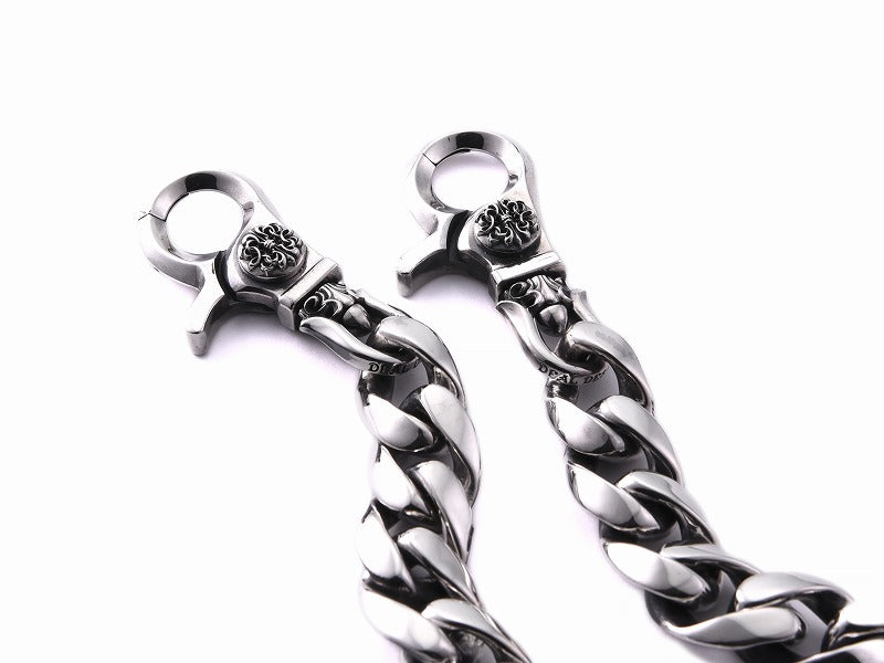 ダブルKGクリップウォレットチェーン:SV925