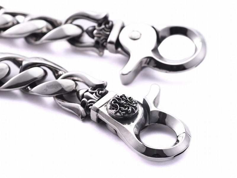 ダブルKGクリップウォレットチェーン:SV925