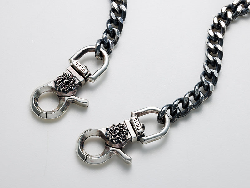 ミディアムクリップウォレットチェーン:1200