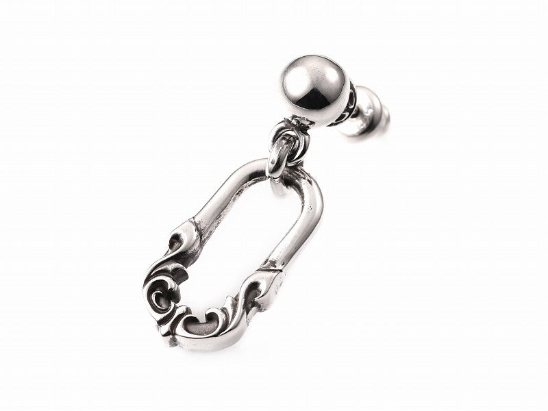 オーバルリンクピアス