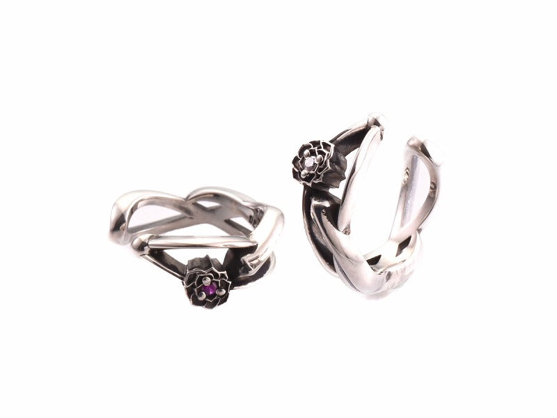 クロッシングスネークイヤカフ