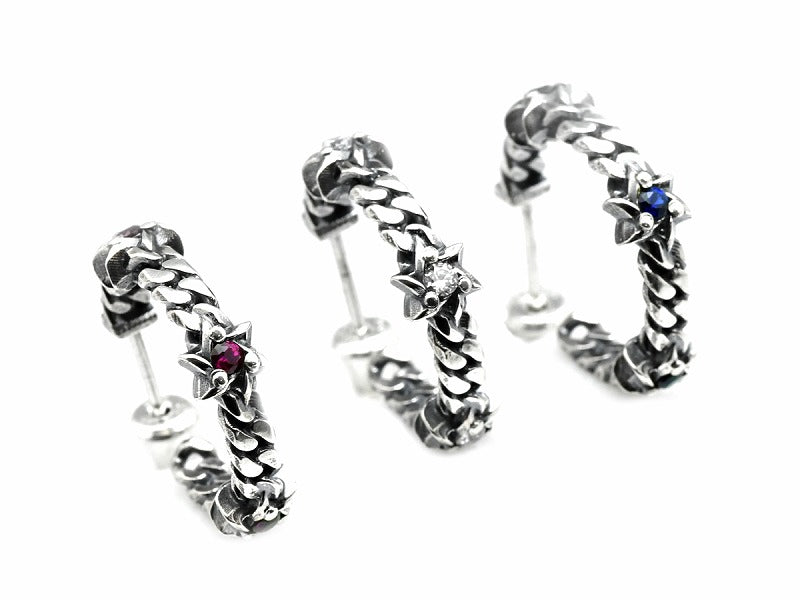 6チェーンフープ:with stone