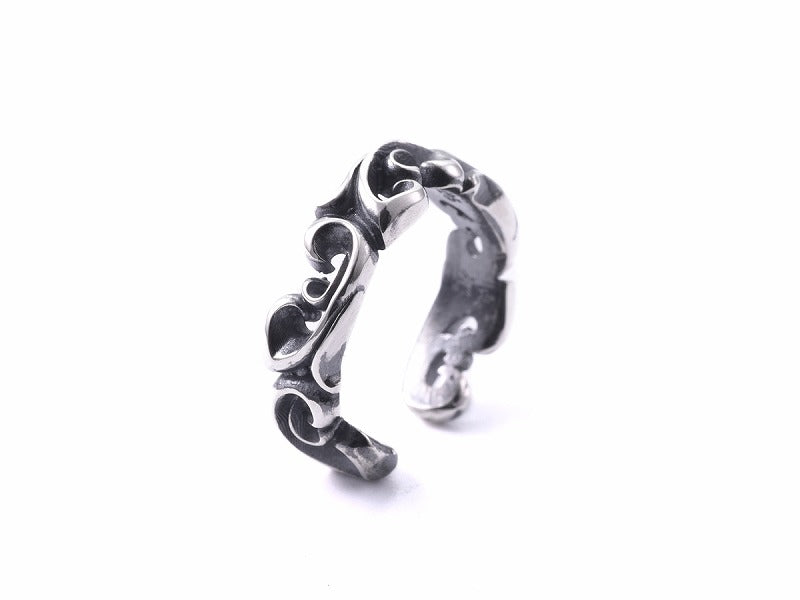 ダブルフローラルイヤカフ