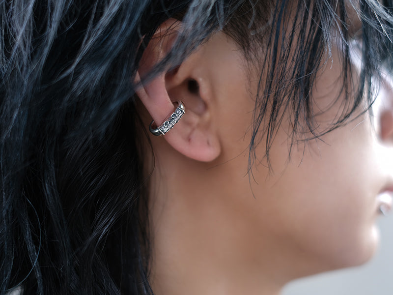 フラットオーバルイヤカフ:KG