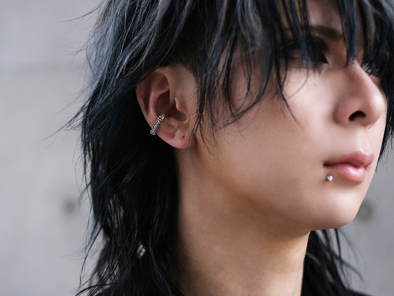 フラットオーバルイヤカフ:KG