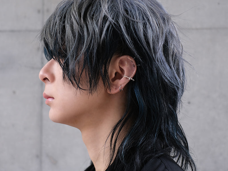 フラットピアス:クロス