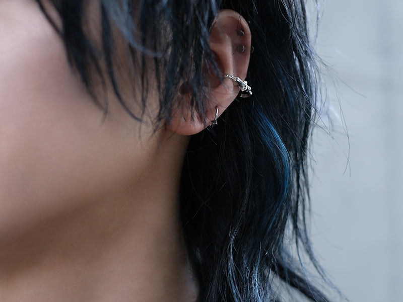 フラットピアス:クロス