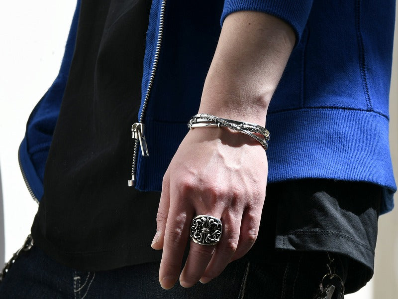 レイヤードバングル