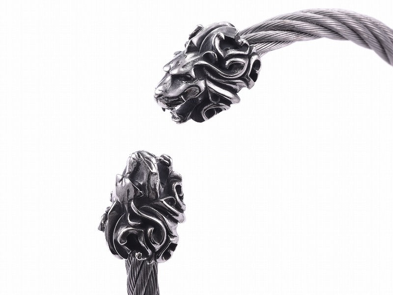 ステンレスワイヤーバングル:ベビーライオン