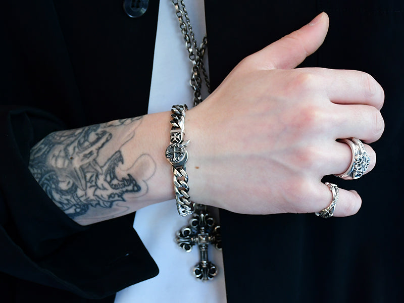 ミディアムクラシックチェーンブレス