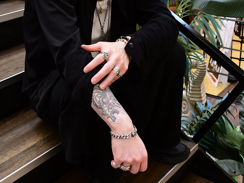 ミディアムクラシックチェーンブレス