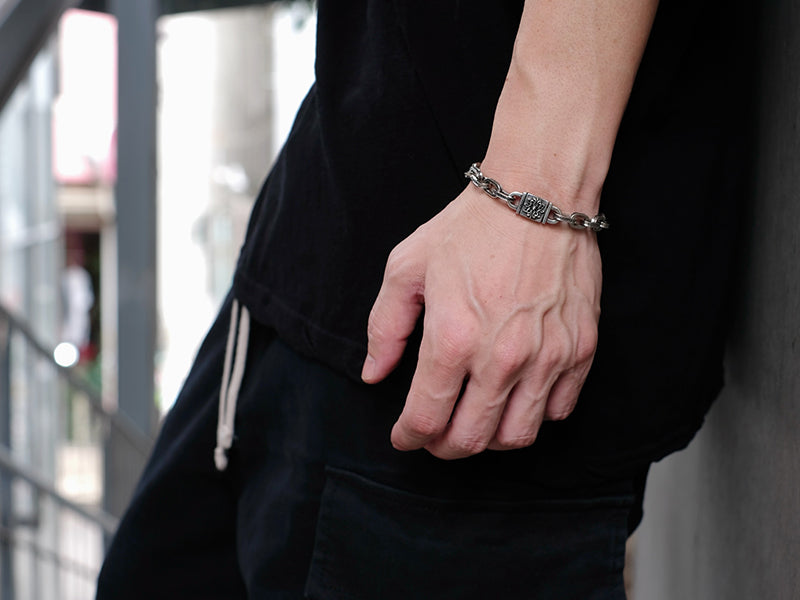 ロックボックスブレス:フラットチェーン