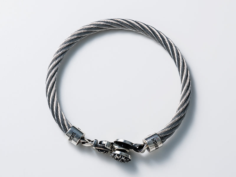 ステンレスワイヤーバングル:タイニークリップ