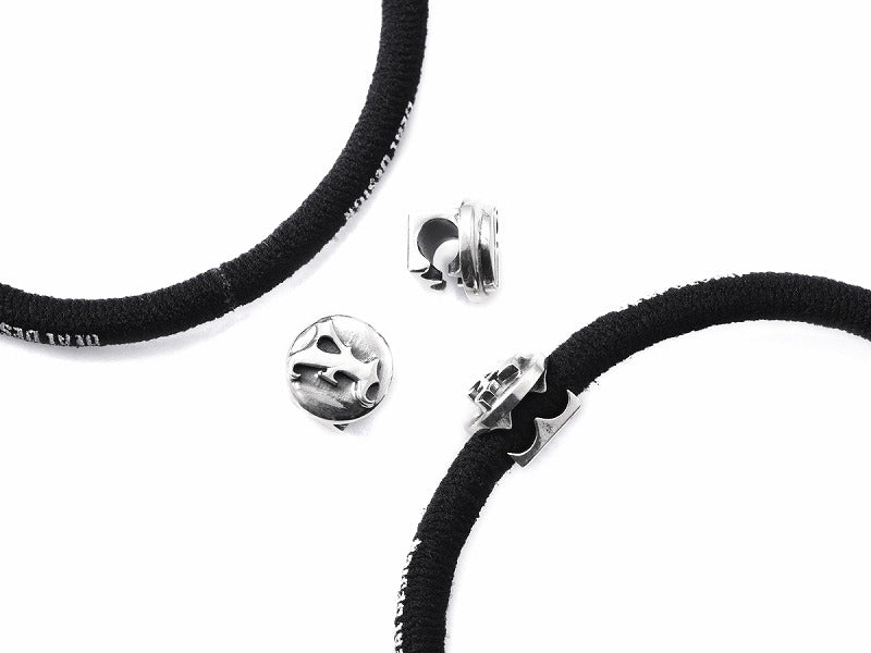 ヘアゴム:ミニコンチョ(イニシャル)