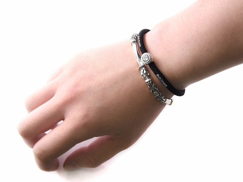 ヘアゴム:ミニコンチョ(ストーン)