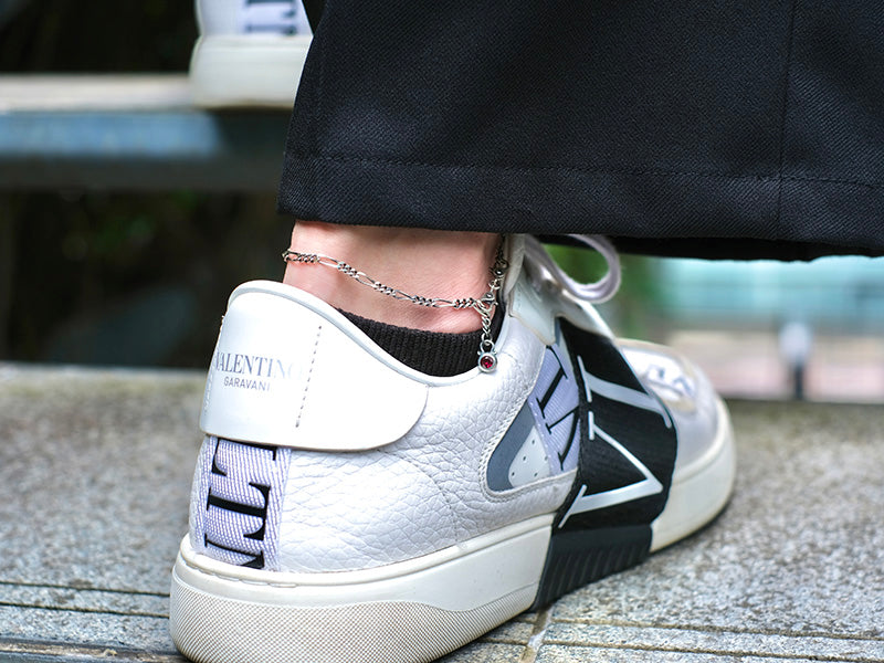 ドロップストーンアンクレット