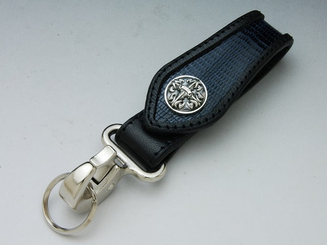 インレイキーホルダー(リザード)