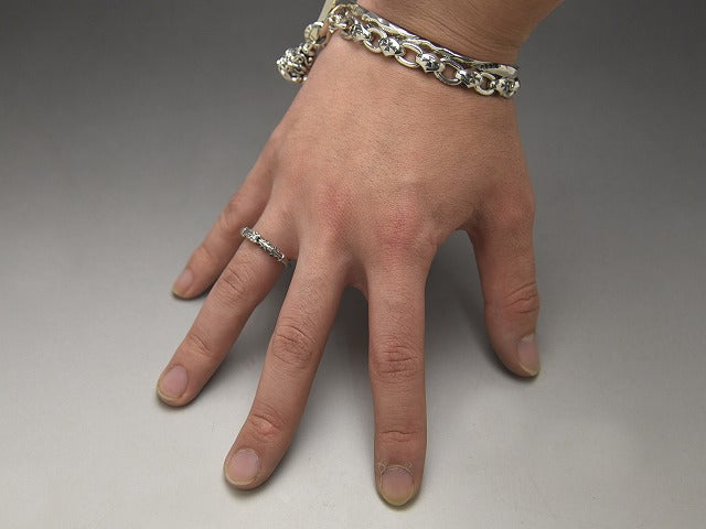 ゲートラインリング with stone