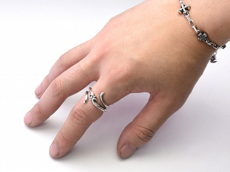 スパイラルウェーブリング