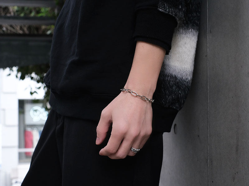 ペーパークリップブレス