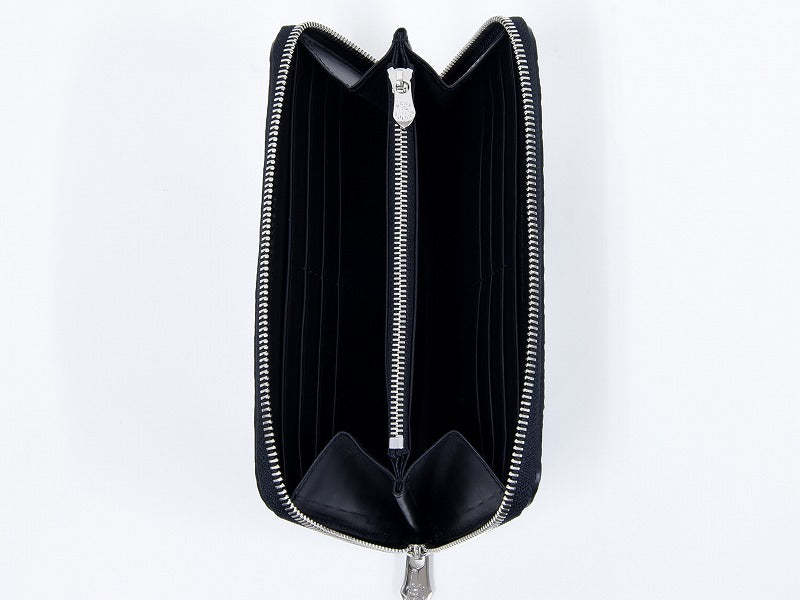 ラウンドジップウォレット:ボールパイピング