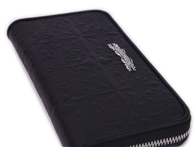 ラウンドジップウォレット:ボールパイピング