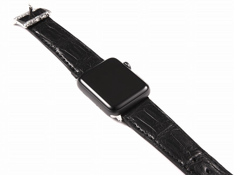 Apple Watch バンド (リアルクロコ)